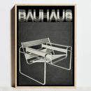 Geometric Bauhaus posters minimalist abstract modern wall art decor