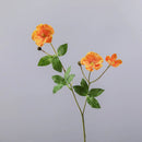 Realistic small silk flowers for decorations and events