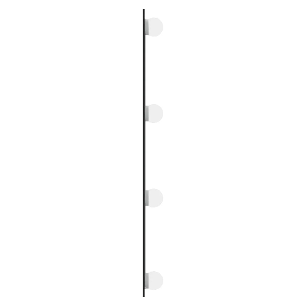 40x60 cm rectangular glass wall mirror with LED lights, home decoration wall Decker living room decoration - vue 6 sur 7