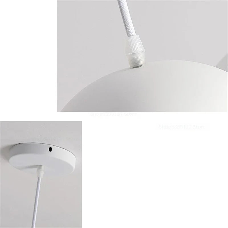 suspension nordique italienne moderne pour intérieur lumineux et design - vue 4 sur 10