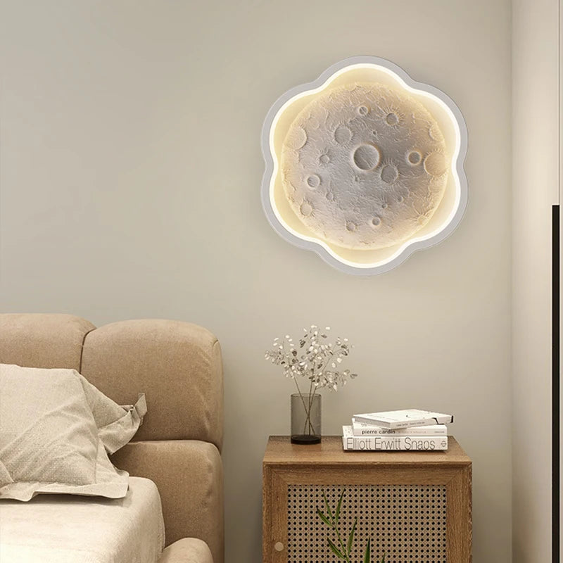 Modern minimalist wall light for hallway and porch - vue 6 sur 9