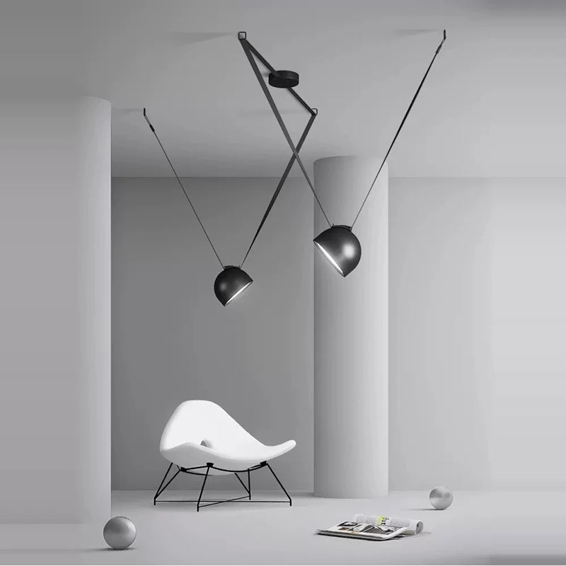 lustre artistique dimmable pour décoration intérieure moderne - vue 6 sur 14