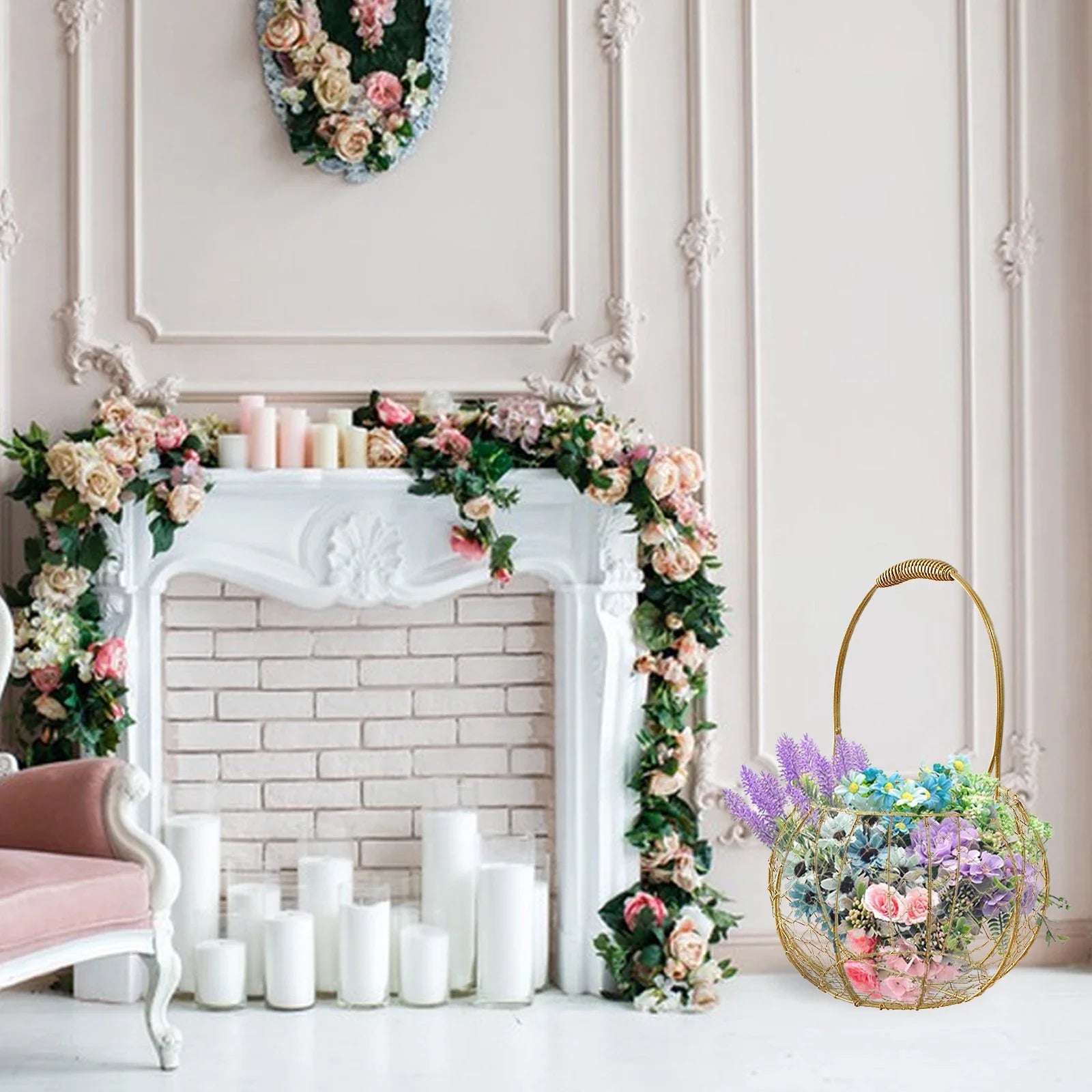 paniers de rangement créatifs pour fête mariage et décoration - vue 7 sur 6