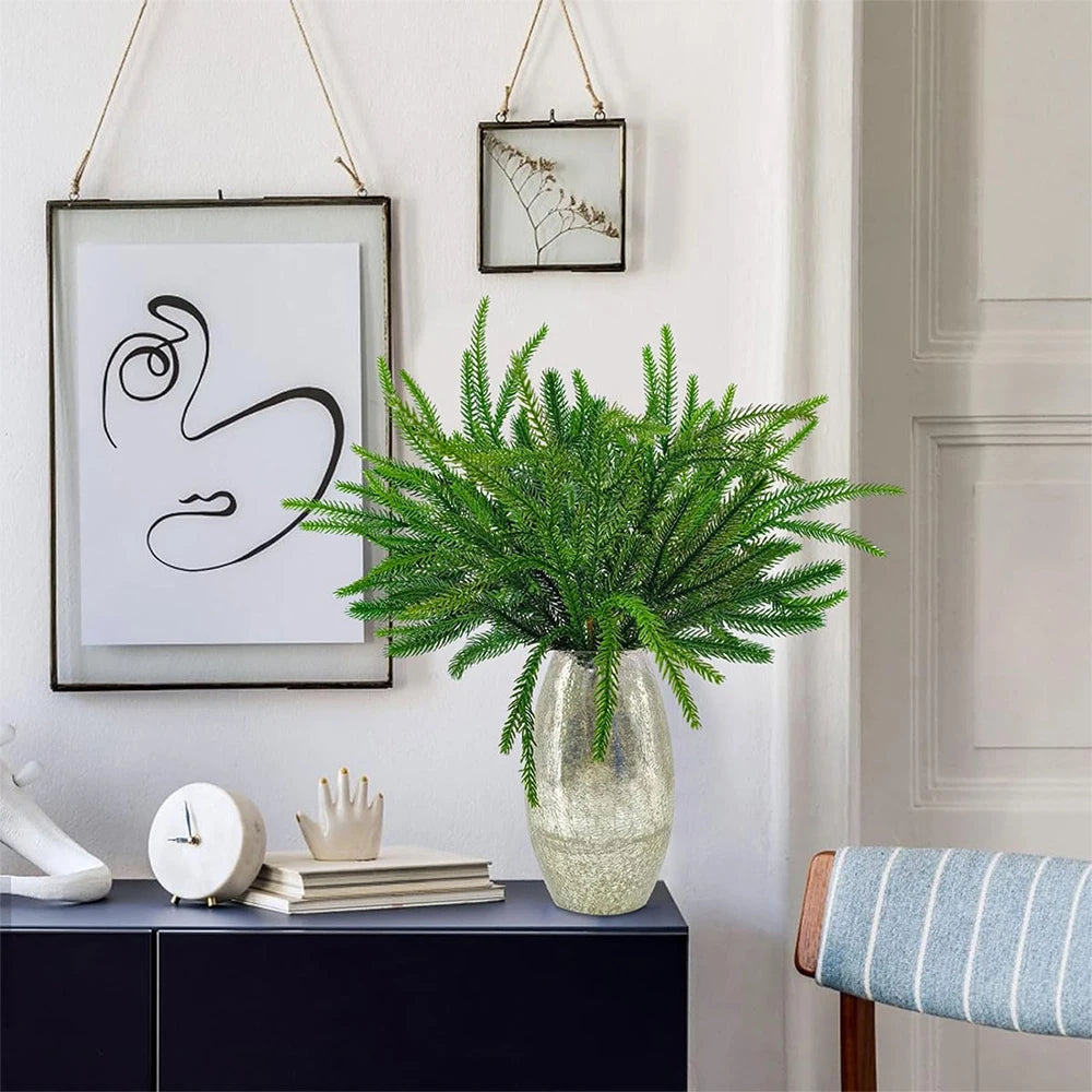 branche de pin artificielle pour décoration de noël à la maison - vue 3 sur 8