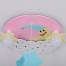 plafonnier lune kawaii pour chambre fille design scandinave moderne