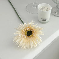 fleur artificielle gerbera pour décoration de mariage et vase