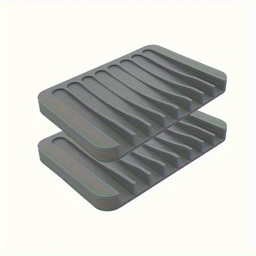 porte-savon en silicone bac auto-drainant pour salle de bain - vue 11 sur 12