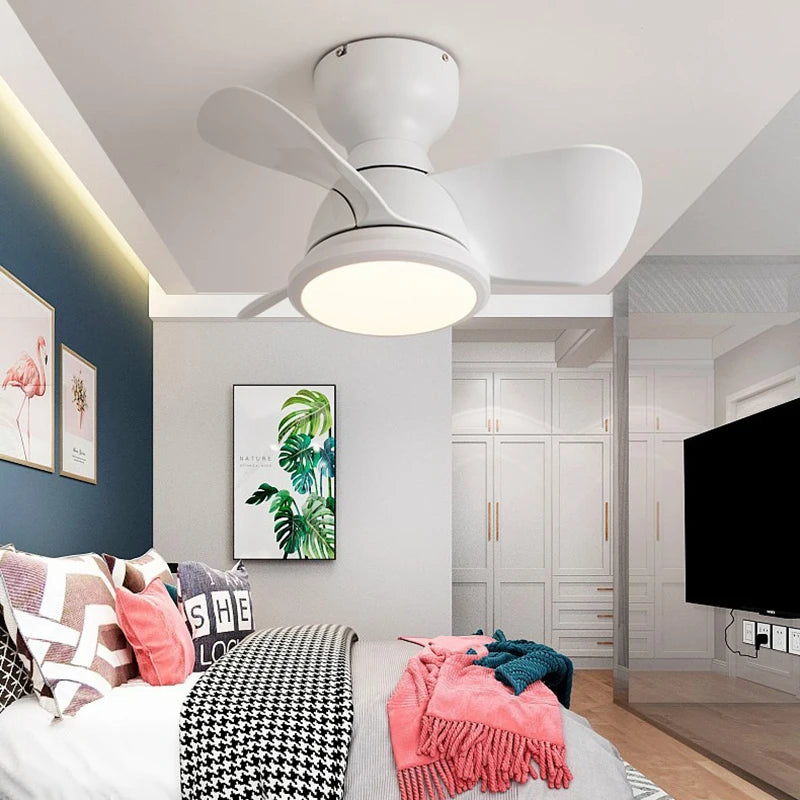 ventilateur de plafond led avec télécommande - vue 4 sur 9