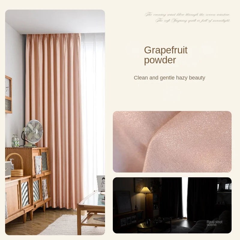 Rideau occultant moderne pour salon chambre balcon - vue 10 sur 12