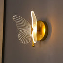 Minimalist butterfly LED wall light home decoration