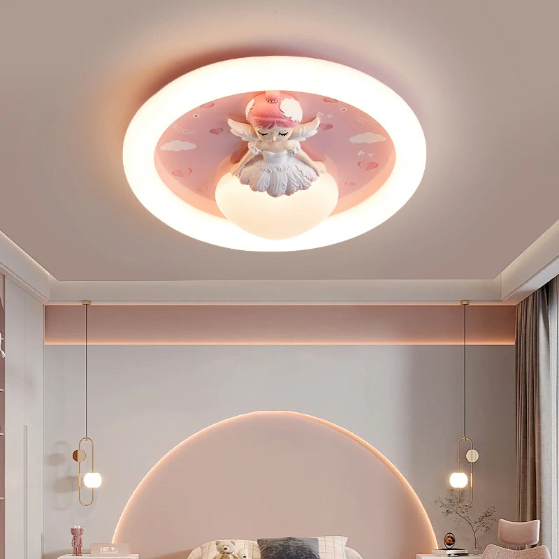 lustre astronaute led 2024 pour enfants avec lampe cloud suspendue