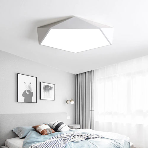 Modern minimalist nordic geometric LED lamp - vue 5 sur 30