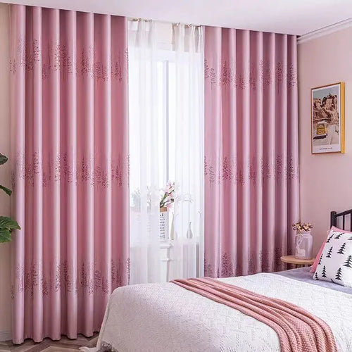 Rideau jacquard épais occultant sur mesure pour chambre - vue 7 sur 9