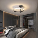 Modern minimalist LED ring ceiling light for home décor