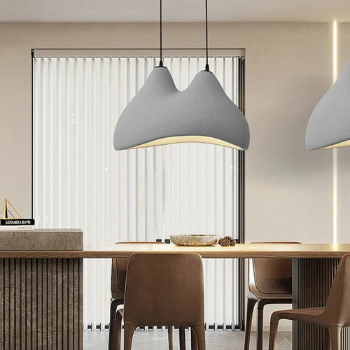 Nordic wabi sabi minimalist modern pendant light for decoration - vue 6 sur 10