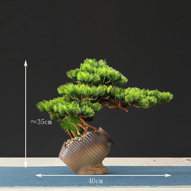 faux arbre bonsaï pour décoration intérieure et aménagement paysager - vue 7 sur 36