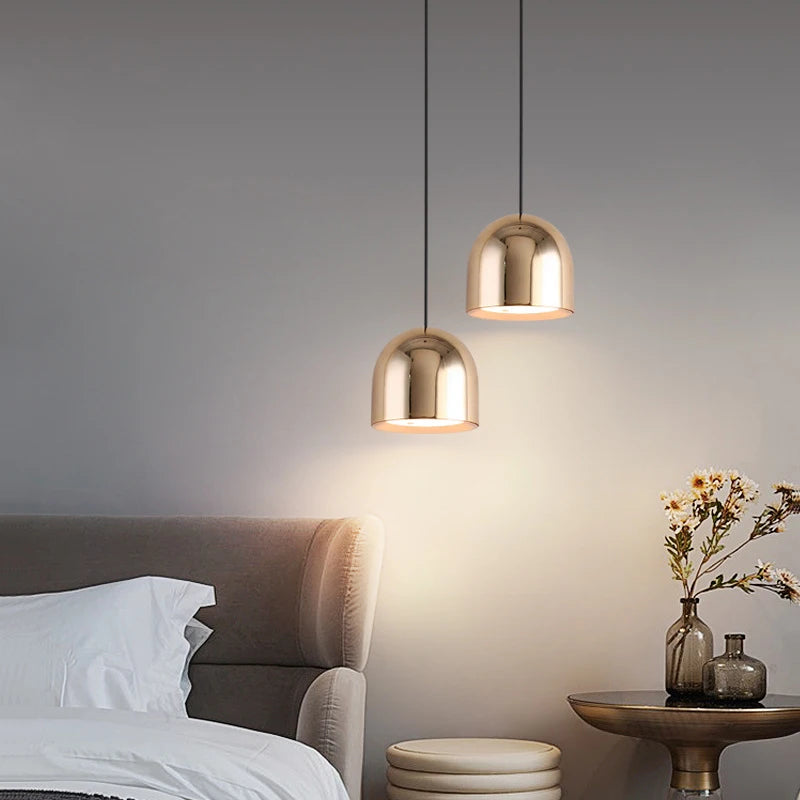 Lustre LED suspension moderne nordique intérieur décor - vue 3 sur 10