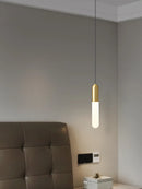 Minimalist creative copper chandelier for Nordic decor