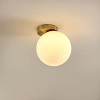 Nordic luxury LED misaligned ball wall lamp modern metal minimalist bedside wall light