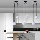 Nordique PENDENTIF LED Lumières Chambre Chevet Restaurant Bar Simple Salon Fond Mur Créatif Bar Décor Suspension