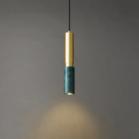 lustre scandinave minimaliste en marbre led rétro