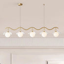 lustre suspension nordique pour éclairage intérieur salon