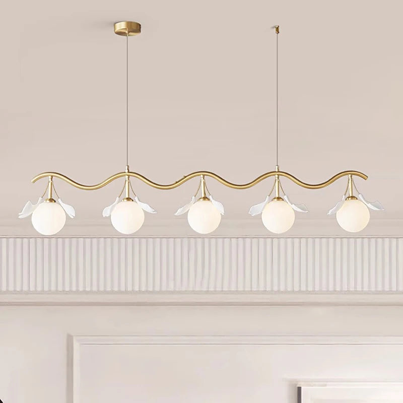 lustre suspension nordique pour éclairage intérieur salon - vue 6 sur 11