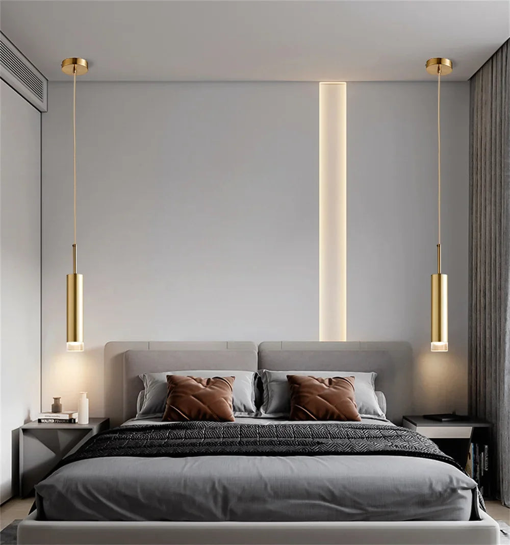 Lamp Modern Adjustable LED Pendant Light, Elegant Ceiling Hanging LED Light Fixture For Kitchen Island Living Room Bedroom - vue 5 sur 8