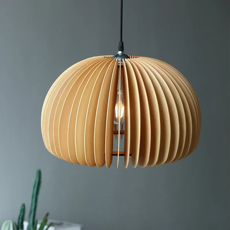 2024Modern Originality Decoration Pumpkin Lampshade Chandeliers For Dining Room Study Bedroom Chandeliers - vue 7 sur 14