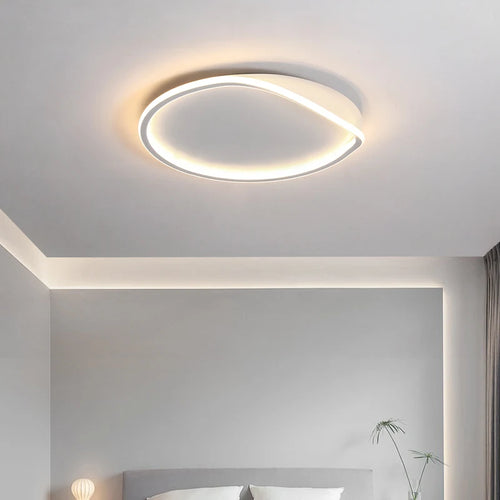 Ouqi modern minimalist nordic creative LED ceiling light - vue 5 sur 10