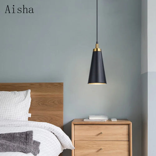 Minimalist single head chandelier for modern decor - vue 2 sur 7