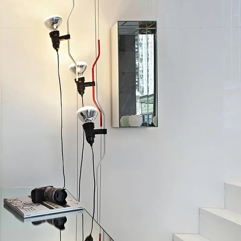 Suspension à plusieurs lampes LEDS