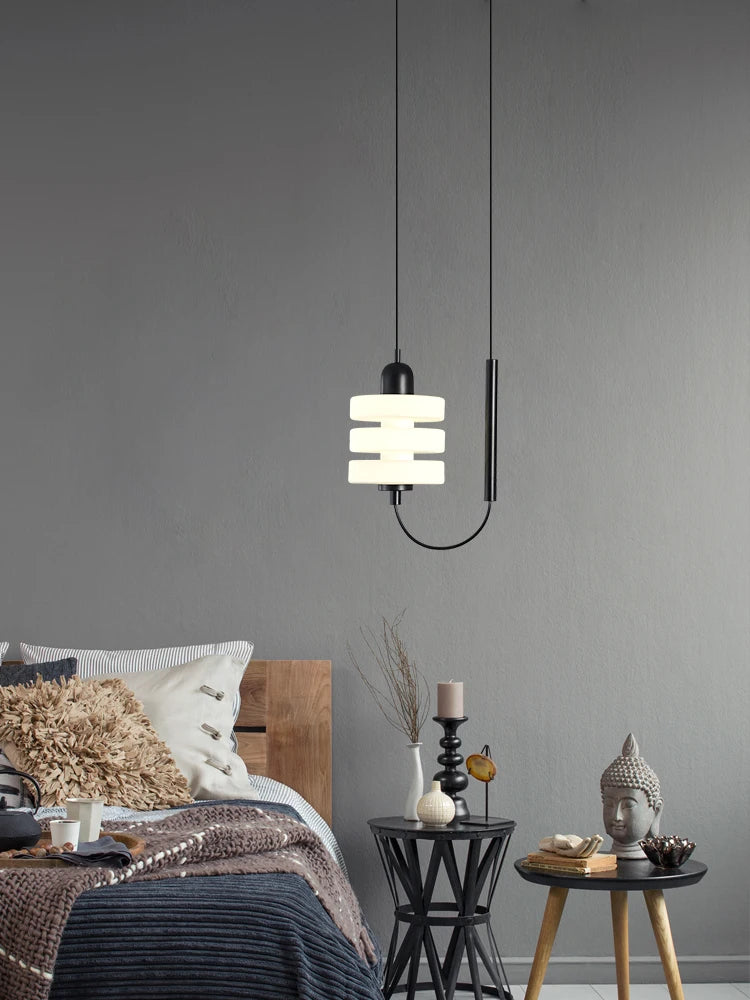 lustre en verre minimaliste pour éclairage intérieur moderne - vue 4 sur 7