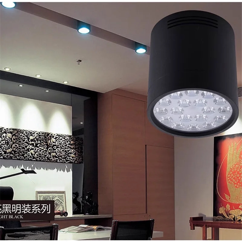 led dimmable anti-éblouissement monté en surface pour éclairage domestique - vue 6 sur 5