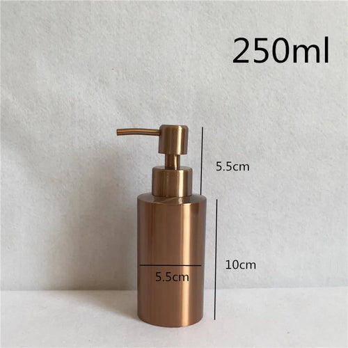 distributeur de savon liquide en acier inoxydable pour salle de bain - vue 8 sur 7