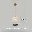lustre vintage en cristal led design floral élégant