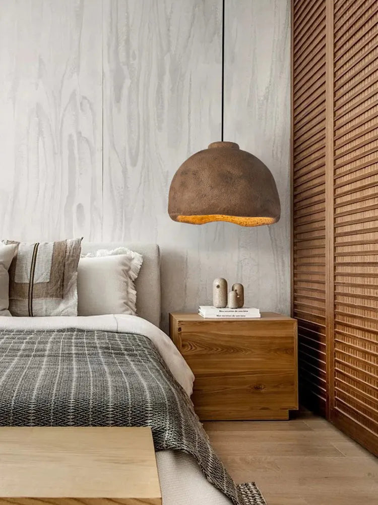 Lustre Wabi-sabi nordique simple moderne - vue 6 sur 16