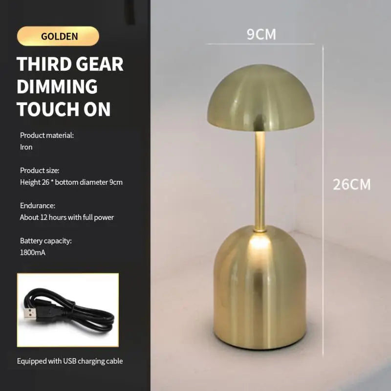 Lampe de Table Led rétro Usb