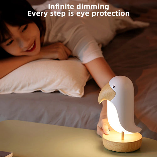 Lampe Veilleuse LED en forme d'oiseaux mignons