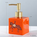 WHYOU Cermic Separate Shampoo Shower Gel Bottle, Liquid Soap Dispensers, Emulsion, Latex Hand Wish Bottles, Bathroom Accessories