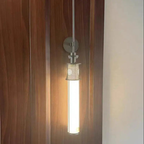 applique murale en marbre style chinois avec éclairage led design