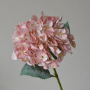 Realistic artificial hydrangea flower for wedding and floral decoration