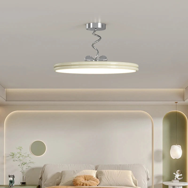 plafonnier moderne minimaliste créatif pour protection des yeux - vue 5 sur 7