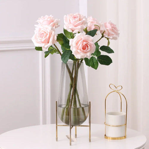 Realistic touch artificial roses for floral decor - vue 4 sur 10