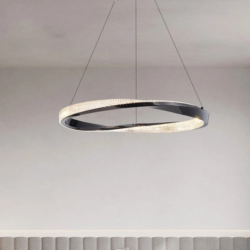Lustre design salon minimaliste - vue 4 sur 12