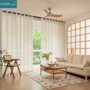 Voilage rideau rayé style moderne pour salon chambre