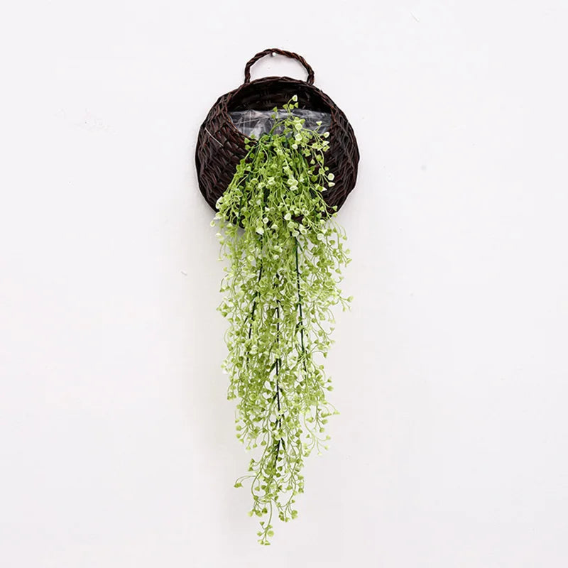 plantes artificielles vignes saule murale décoration intérieure mariage balcon - vue 2 sur 7