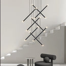 lustre moderne led pour terrasse intérieure et grenier
