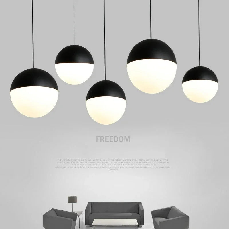 lustre moderne en verre pour décoration intérieure élégante - vue 5 sur 10