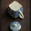 Bouilloire ceramique chinoise motifs traditionnels service the